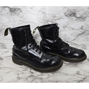 Dr. Martens 1460 Lace Up Moto Boots